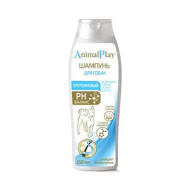 Animal Play шампунь протеиновый для собак всех пород